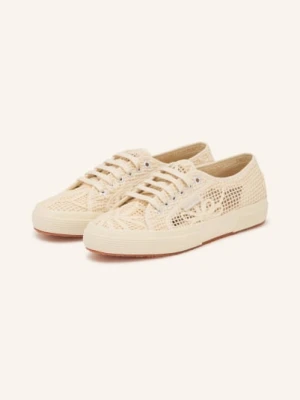 Superga Sneaker Net Flower Crochet beige