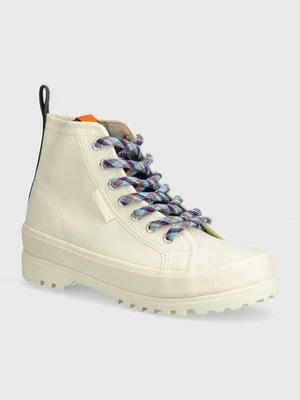 Superga trampki 2431 ALPINA TREK SHOELACES damskie kolor beżowy S8138MW