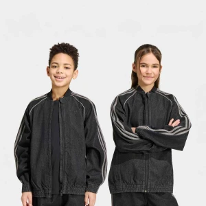 Superstar Loose Denim Track Top adidas Originals czarny