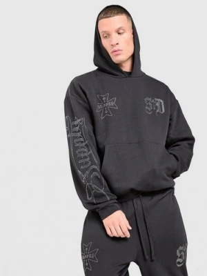 Supply&demand Bluza Z Kapturem Dust Hd Blk-Blk Supply & Demand