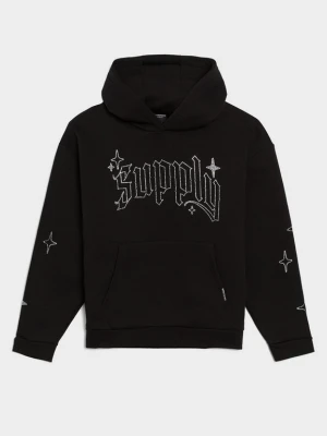 Supply&demand Bluza Z Kapturem Shard Hd Blk-Blk Supply & Demand