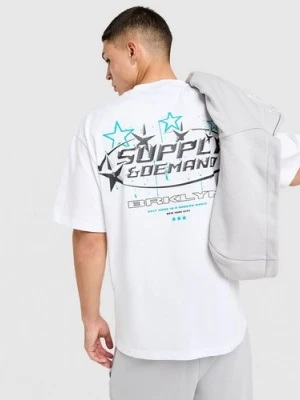 Supply&demand T-Shirt Brooklyn Tee Wht-Wht Supply & Demand