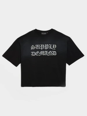 Supply&demand T-Shirt Glitter Tee Blk-Blk Supply & Demand