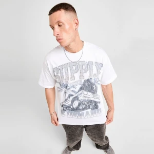 Supply&demand T-Shirt Ocean Tee Wht-Wht Supply & Demand