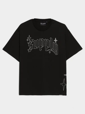 Supply&demand T-Shirt Shard Tee Blk-Blk Supply & Demand