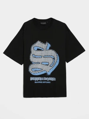 Supply & Demand T Shirt Super czarny