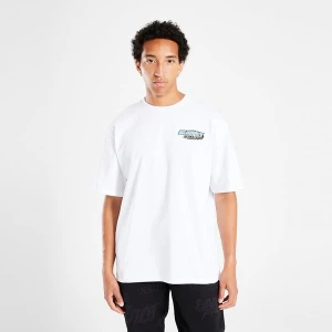 Supply&demand T-Shirt Tracked Int Tee Wht-Wht Supply & Demand