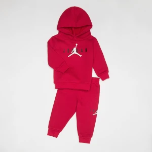 Jordan Sustainble Hoodie Set uniseks Rampersy i zestawy dla niemowląt czerwony rozmiar Odzież