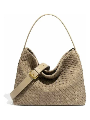SUVRAI Torebka w kolorze szarobrązowym - 34 x 29 x 11 cm rozmiar: onesize
