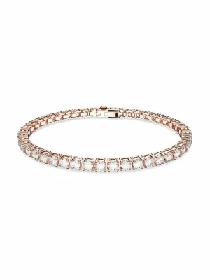 Swarovski bransoletka 5657661 RE MATRIX złoty