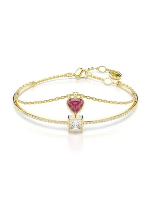 Swarovski bransoletka CHROMA złoty
