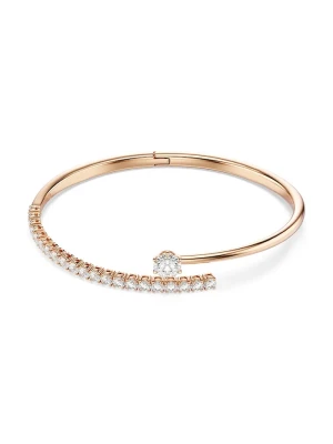 Swarovski bransoletka damska pozłacana z cyrkonią MATRIX złoty