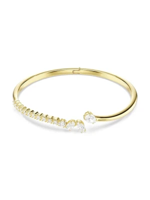 Swarovski bransoletka damska pozłacana z cyrkonią MESMERA złoty