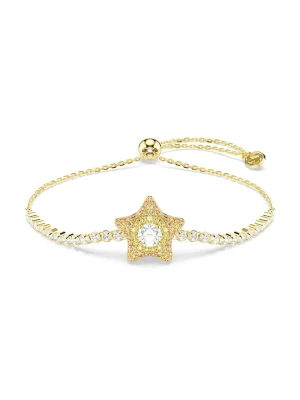 Swarovski bransoletka damska pozłacana z cyrkonią SUBLIMA złoty