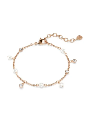 Swarovski bransoletka damska pozłacana z kryształem Swarovski IMBER złoty