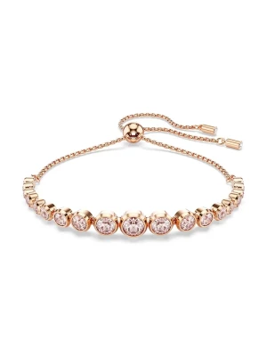 Swarovski bransoletka IMBER różowy