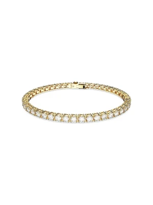 Swarovski bransoletka MATRIX złoty