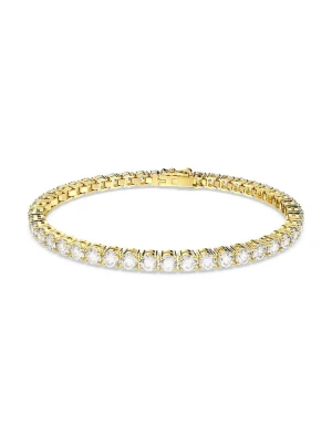 Swarovski bransoletka MATRIX złoty