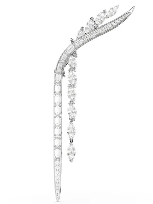 Swarovski broszka cyrkoniowa MESMERA srebrny