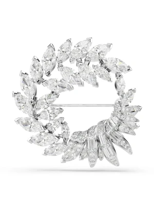 Swarovski broszki MESMERA srebrny
