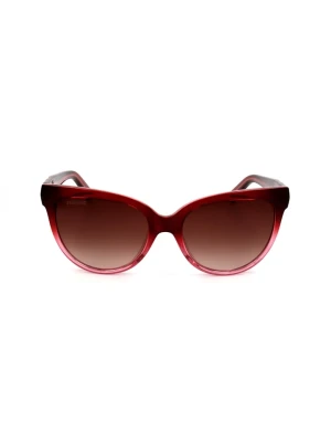 Swarovski Damskie okulary przeciwsłoneczne w kolorze bordowo-brązowym rozmiar: 56