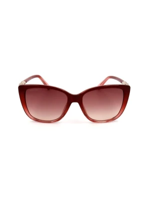 Swarovski Damskie okulary przeciwsłoneczne w kolorze czerwonym rozmiar: 54