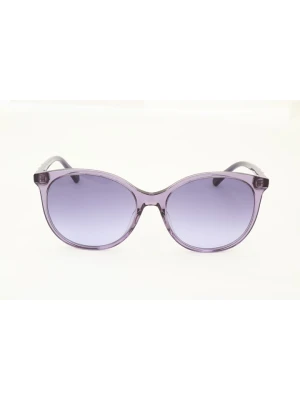 Swarovski Damskie okulary przeciwsłoneczne w kolorze fioletowym rozmiar: 56