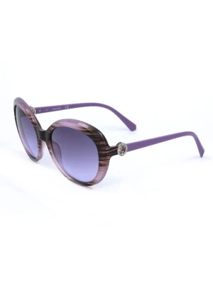 Swarovski Damskie okulary przeciwsłoneczne w kolorze fioletowym rozmiar: 58