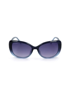 Swarovski Damskie okulary przeciwsłoneczne w kolorze granatowym rozmiar: 55