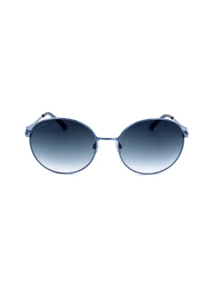 Swarovski Damskie okulary przeciwsłoneczne w kolorze niebieskim rozmiar: 61