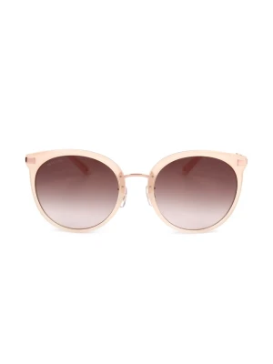 Swarovski Damskie okulary przeciwsłoneczne w kolorze różowozłoto-brązowym rozmiar: 58