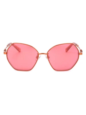 Swarovski Damskie okulary przeciwsłoneczne w kolorze różowym rozmiar: 56