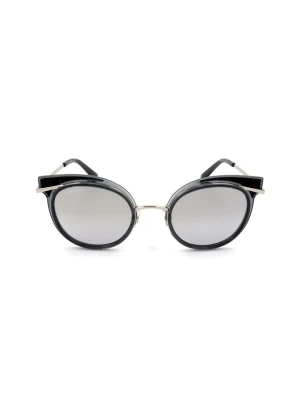 Swarovski Damskie okulary przeciwsłoneczne w kolorze srebrno-czarno-szarym rozmiar: 50