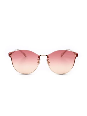 Swarovski Damskie okulary przeciwsłoneczne w kolorze złoto-różowym rozmiar: 66