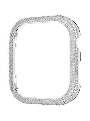Swarovski etui na smartwatch SPARKLING biały