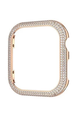 Swarovski etui na smartwatch SPARKLING kolor różowy