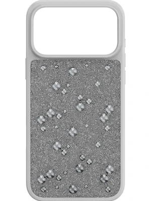 Swarovski etui na telefon HIGH 17 PRO MAX kolor szary 5731145