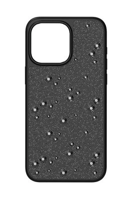 Swarovski etui na telefon iPhone 15 Pro Max kolor czarny