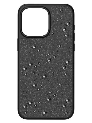 Swarovski etui na telefon iPhone 15 Pro Max kolor czarny