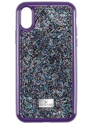 Swarovski Etui na telefon iPhone XS Max 5478875 kolor fioletowy