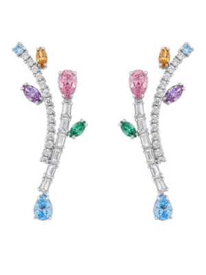 Swarovski Kolczyki 5737426 Srebrny