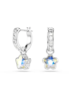 Swarovski kolczyki damskie kryształ Swarovski CHROMA srebrny