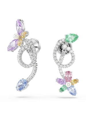 Swarovski kolczyki damskie metalowe kryształ Swarovski Ariana Grande x Swarovski