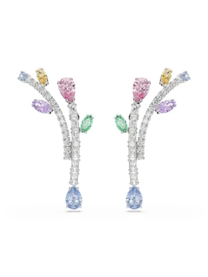 Swarovski kolczyki damskie metalowe z kryształem Swarovski Ariana Grande x Swarovski