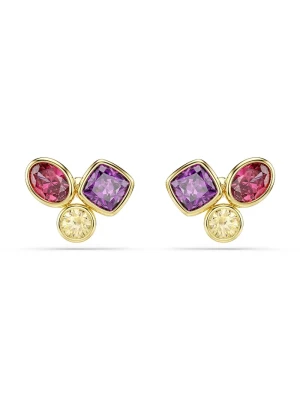 Swarovski kolczyki damskie pozłacane z cyrkonią IMBER