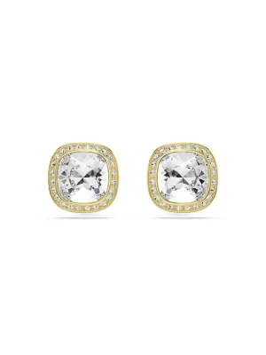 Swarovski kolczyki damskie pozłacane z kryształem Swarovski UNA złoty