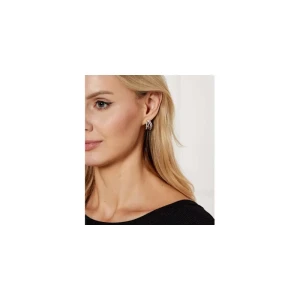 Swarovski Kolczyki HYPERBOLA:PE MN HOOP 4 WHITE/MIX