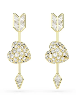 Swarovski kolczyki IDYLLIA złoty