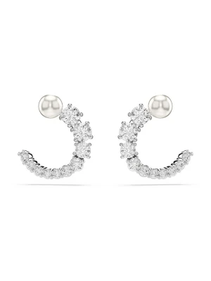Swarovski kolczyki MATRIX srebrny