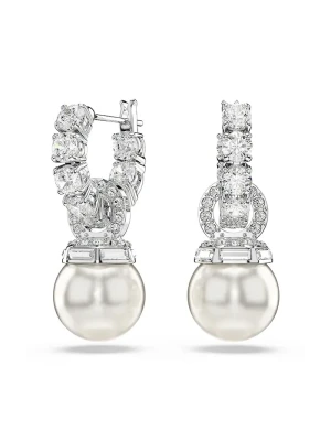 Swarovski kolczyki MATRIX srebrny